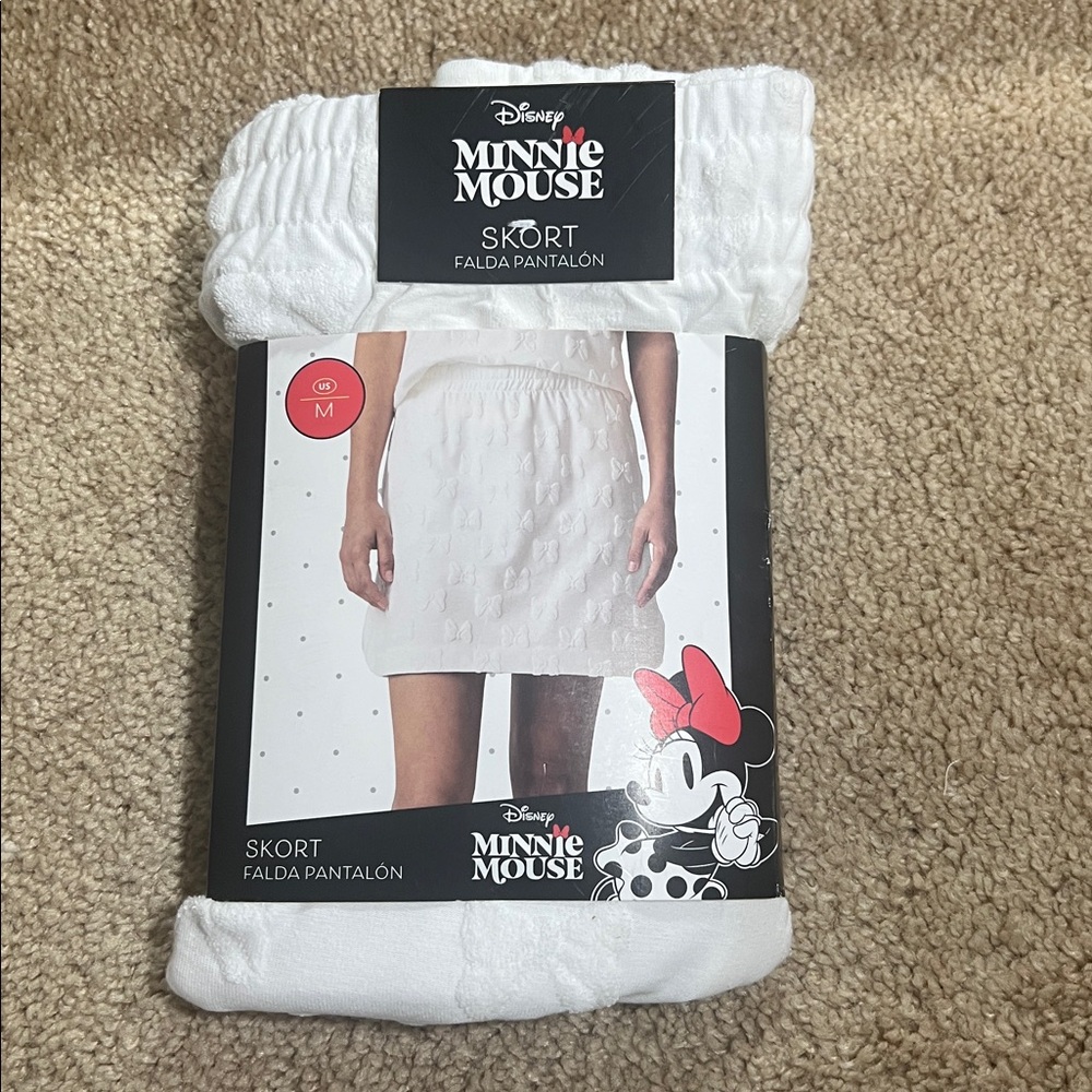 Disney Minnie Mouse white Skort